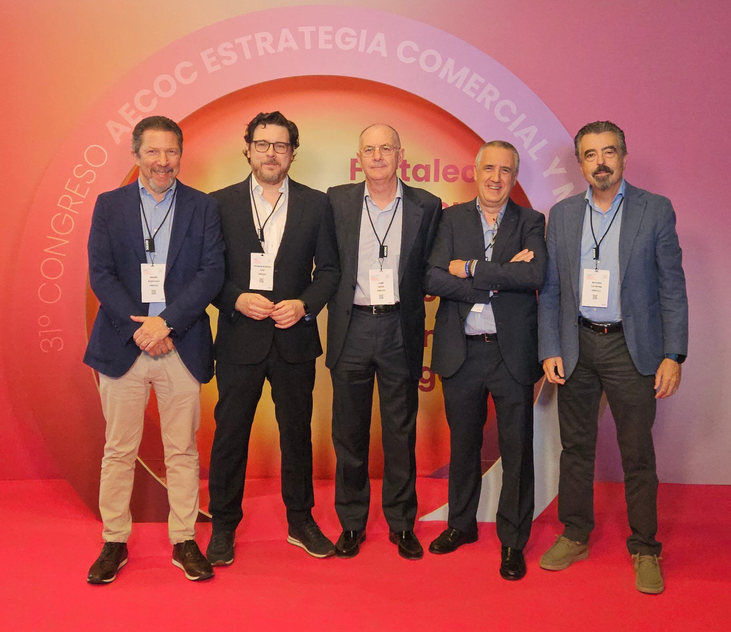 Equipo de Fripozo en el Congreso AECOC de Estrategia Comercial