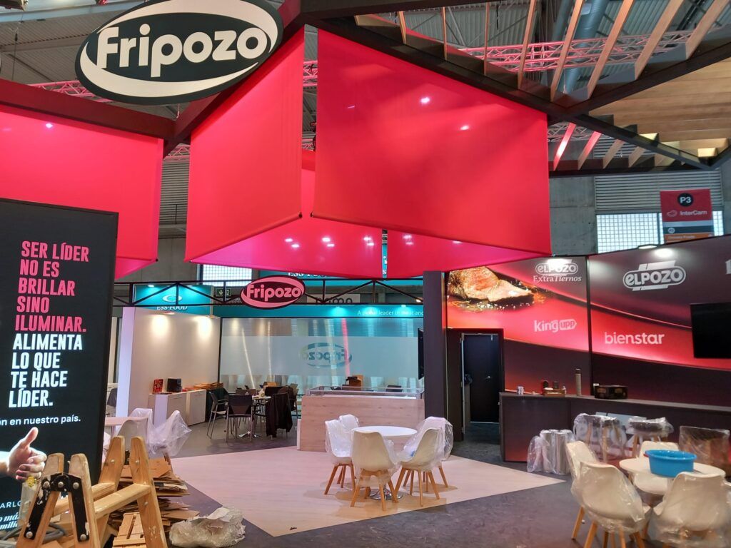 Stand de Fripozo en la 50ª edición de Alimentaria & Hostelco.