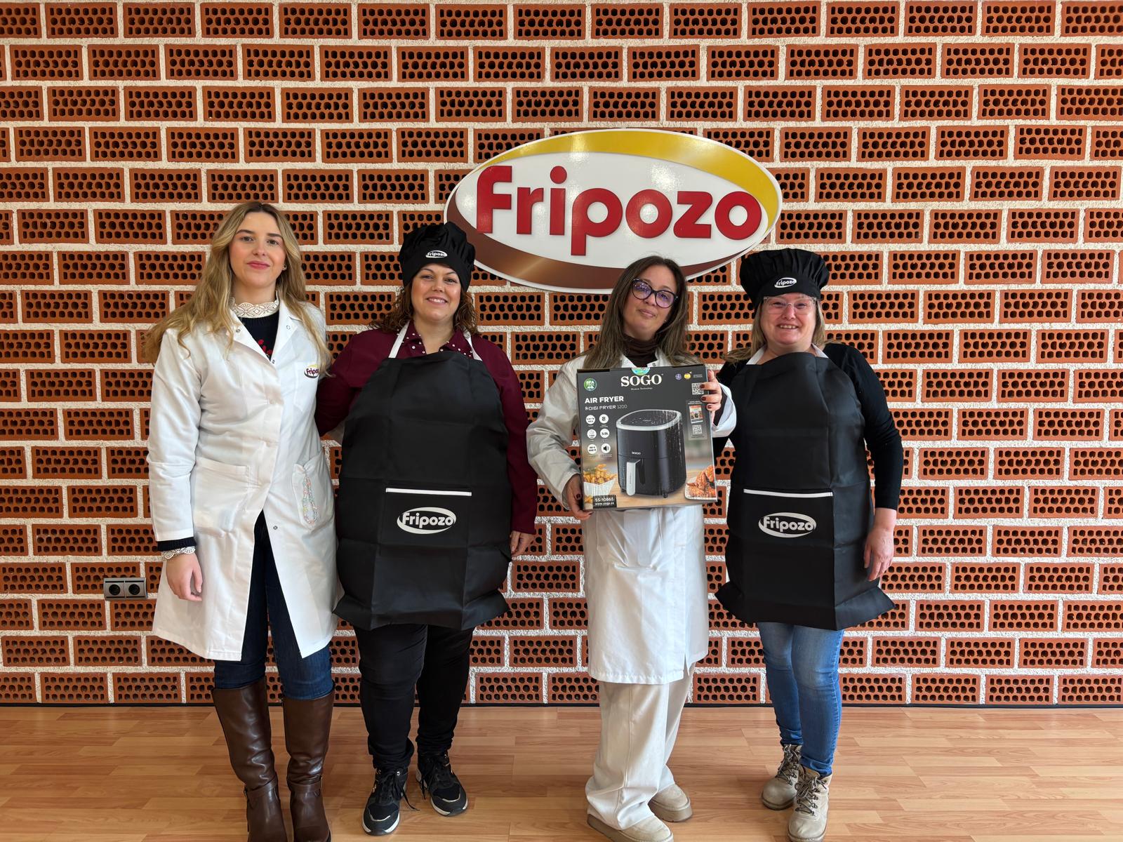 Ganadoras del Concurso de Dulces Navideños de Fripozo.